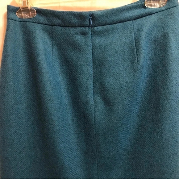 Moon Quality British Cloth Pure Collection wool pencil skirt US Size 2 UK size 8 - Picture 9 of 9